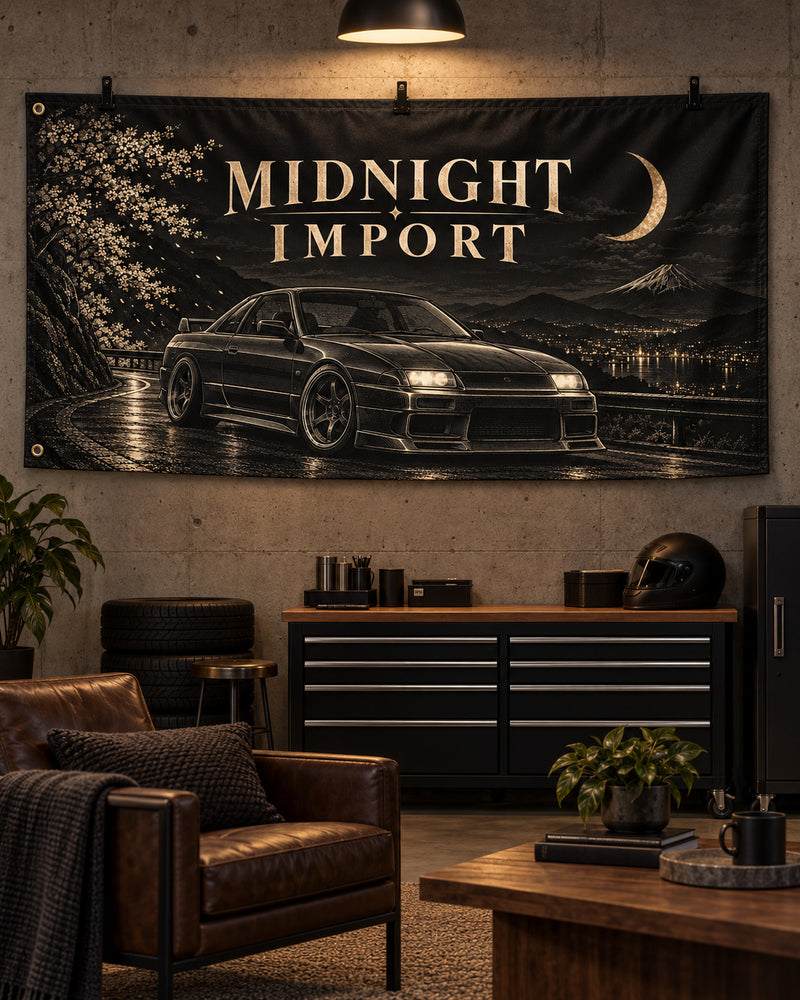 Midnight Import Banner