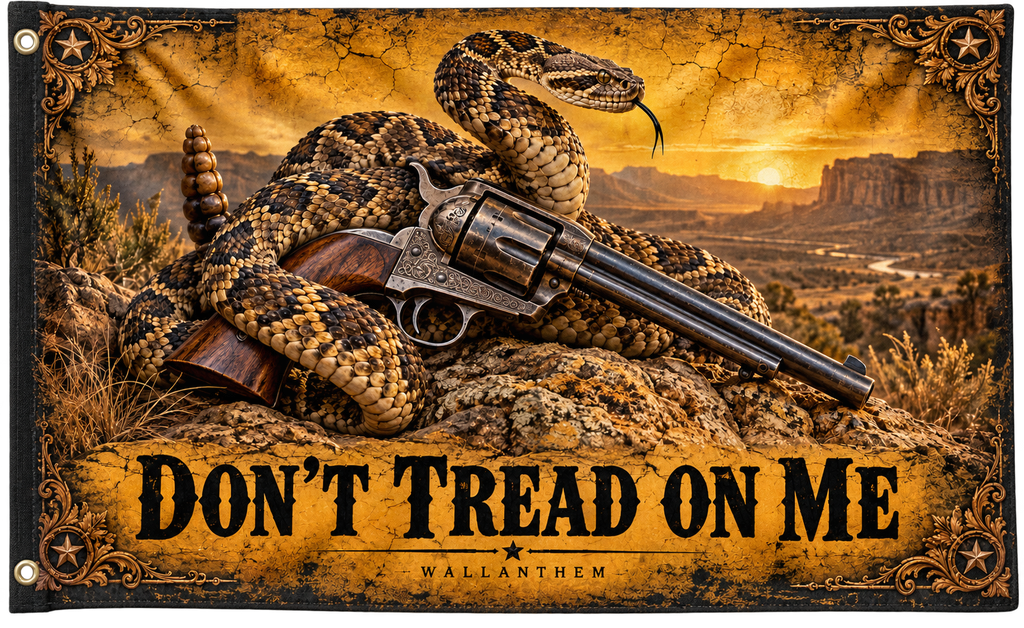 Don't Tread on Me — Frontier Banner — primary view