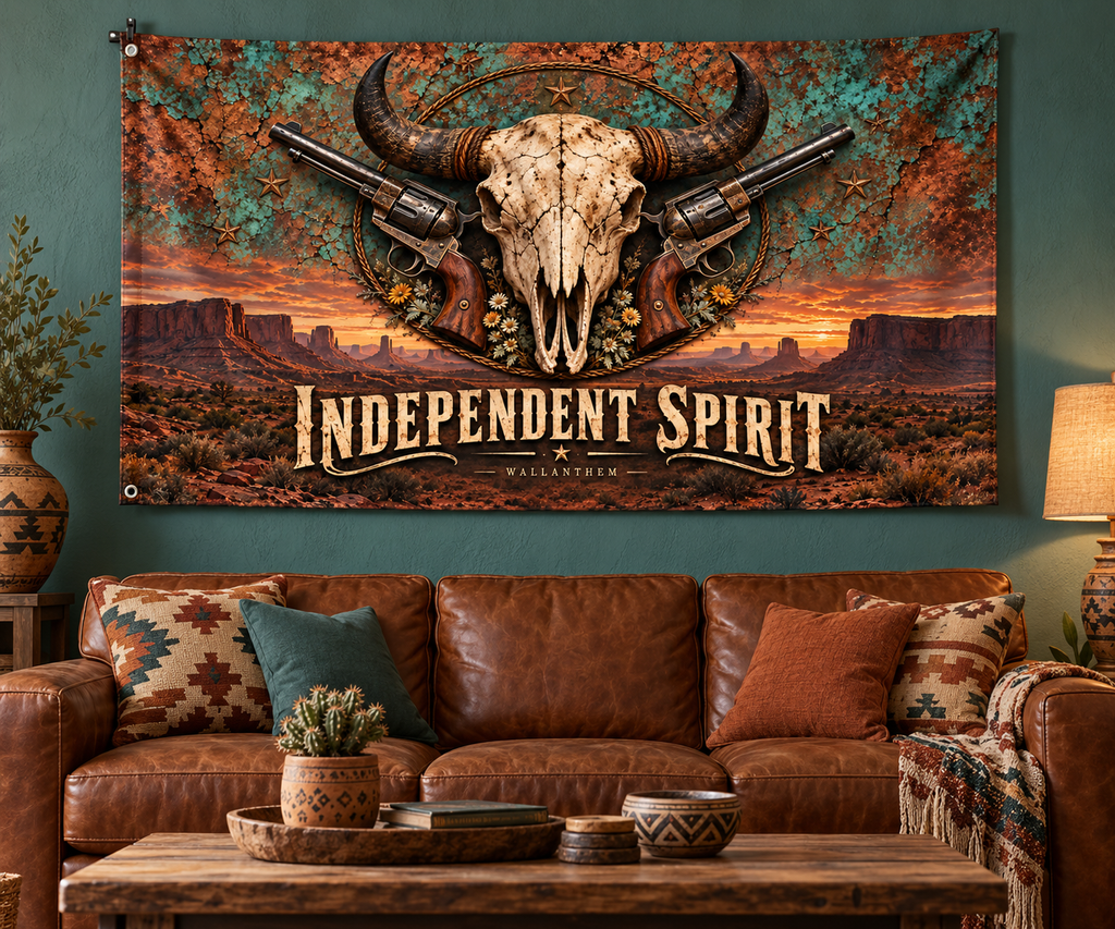 Independent Spirit Banner — lifestyle view