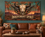 Independent Spirit Banner — lifestyle view