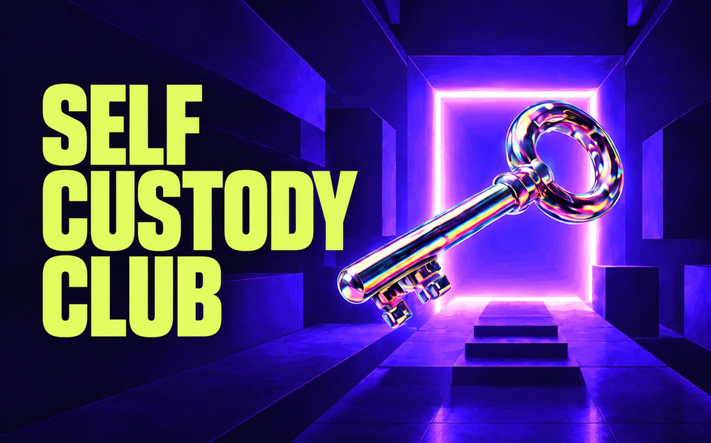 Self Custody Club banner artwork