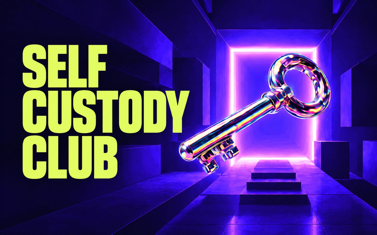 Self Custody Club banner artwork