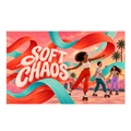Soft Chaos Banner isolated on a transparent background