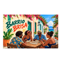 Barrio Brisa Banner isolated on a transparent background