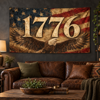 1776 Heritage Banner — lifestyle room view